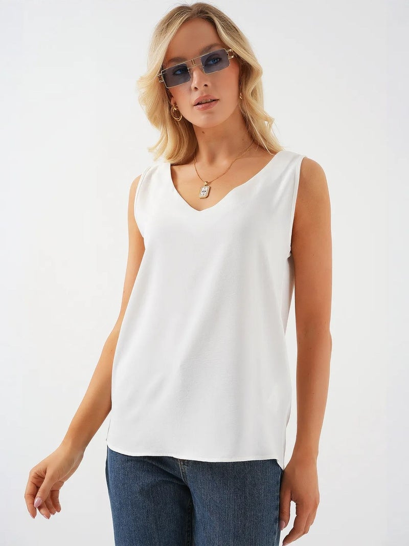 BIG DART BDART V-Neck Pull-On Blouse - Image 4