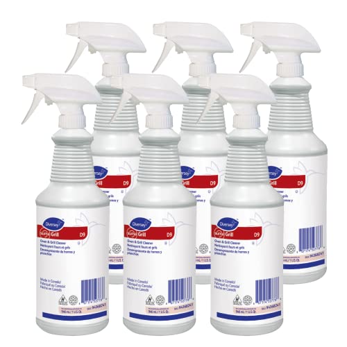 Diversey 94368241 SUMA Grill Oven & Grill Cleaner, Heavy Duty Liquid Dissolves Fats, Oils & Carbon Deposits, Ready-to-Use Spray, 32-Ounce (Pack of 6) - Image 5