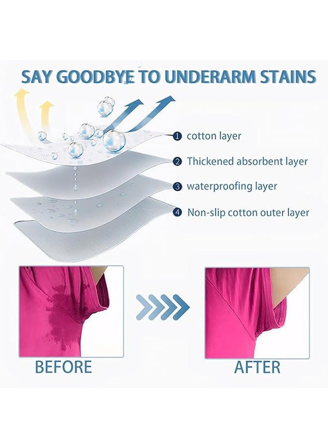 Generic Underarm Sweat Pads 20 PCS, Disposable Sweat Absorbing Pads, Invisible and Sweat-absorbent, Premium Quality Fight Hyperhidrosis, Summer Suitable for Women and Men  - Image 5