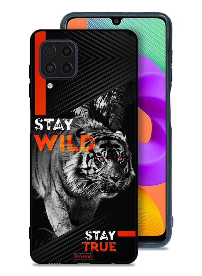 Tolwak Samsung Galaxy M22 Protective Case Cover Stay Wild Stay True  - Image 1