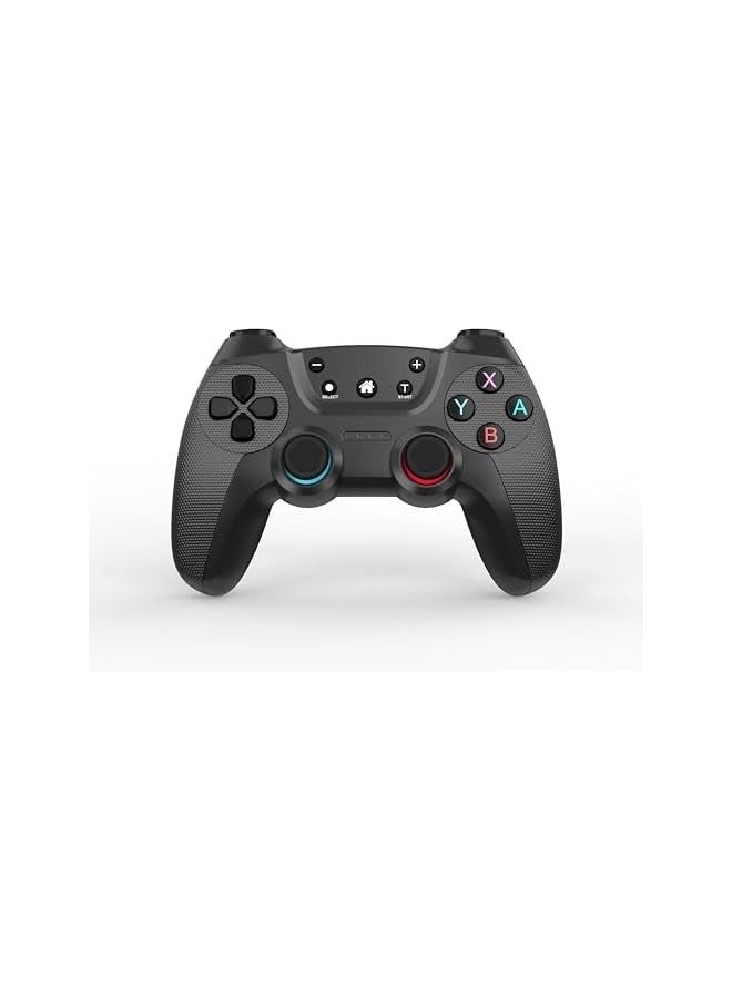 بروماس وحدة تحكم لاسلكية احترافية Gamepad Joypad عصا تحكم عن بعد لوحدة التحكم Switch/Switch Lite، عصا تحكم Gamepad للتحكم عن بعد، تدعم محور الدوران، توربو والاهتزاز المزدوج (أسود) - Image 1