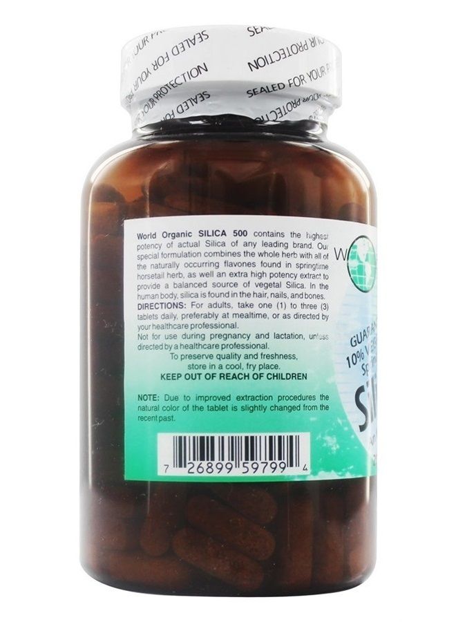 World Organic أقراص سيليكا 500 ملغ 200 - Image 4