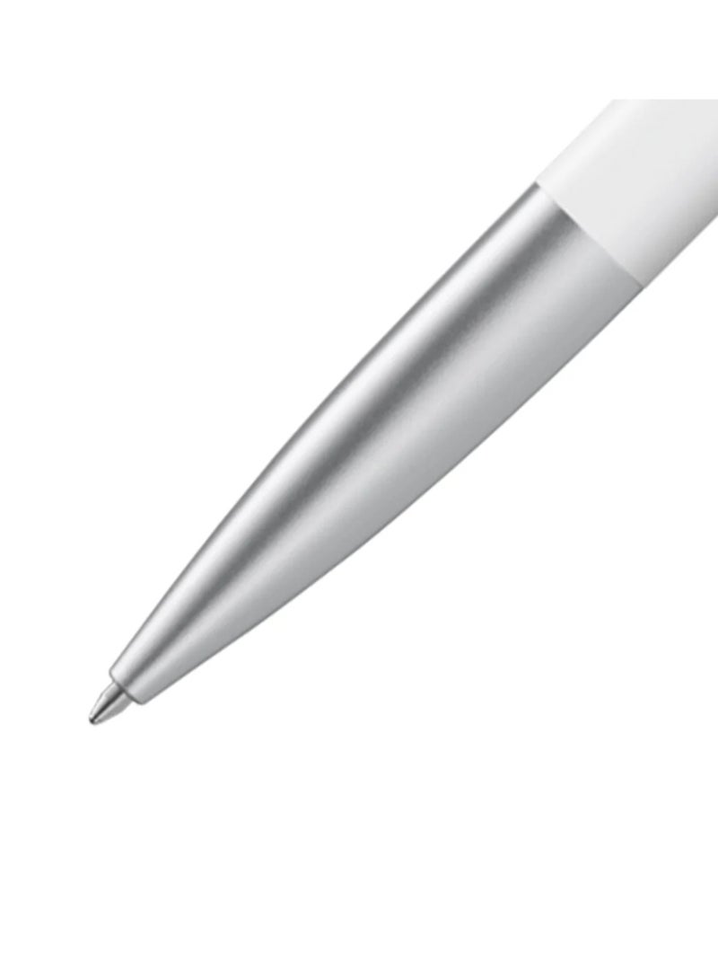 LAMY قلم حبر جاف قابل للسحب نوتو برأس متوسط حبر أزرق برميل أبيض - Image 4