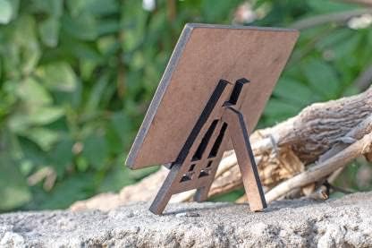 Jwalpa Creation Gift for Father, Mother, Daughter Wooden showpiece With love Message Printed Special Gifting Items For Birthday,Anniversary Table top Home Decoration. (Gift For Daughter, Design 03) - Image 2