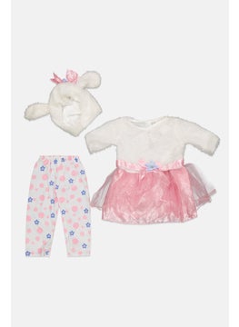 Rubies Toddlers Girl Little Lamb Costume 12-18 Months, Pink Combo  - Image 3