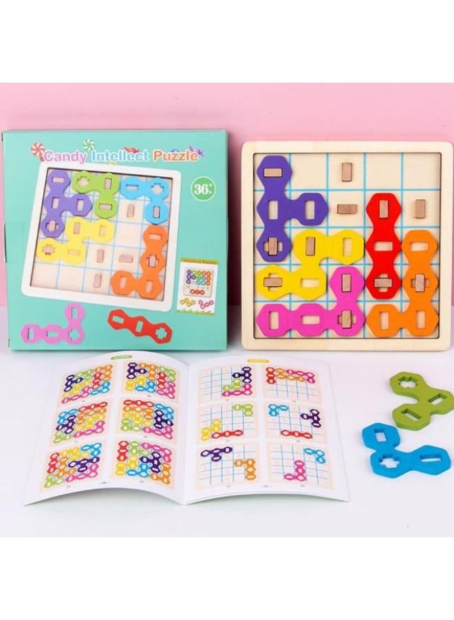 لعبة لغز الحلوى