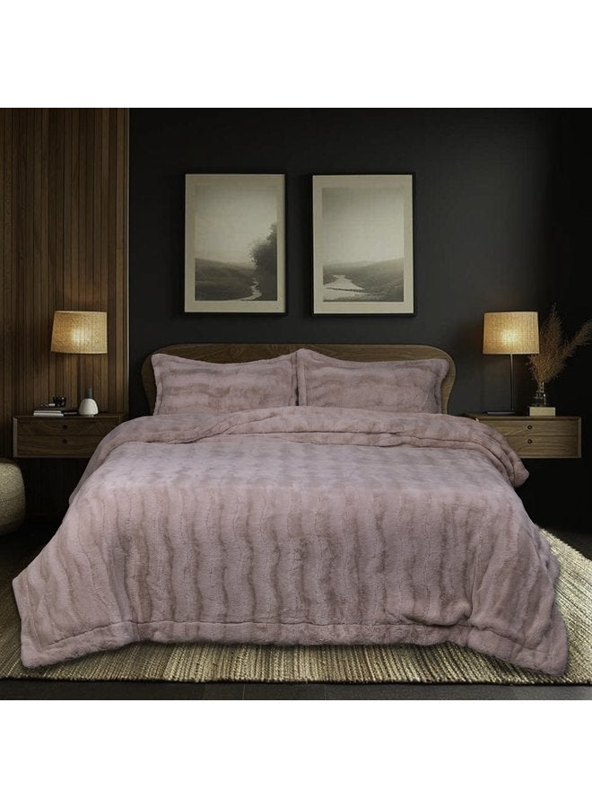 Dahab Fox Fur Blanket – 3 Pieces