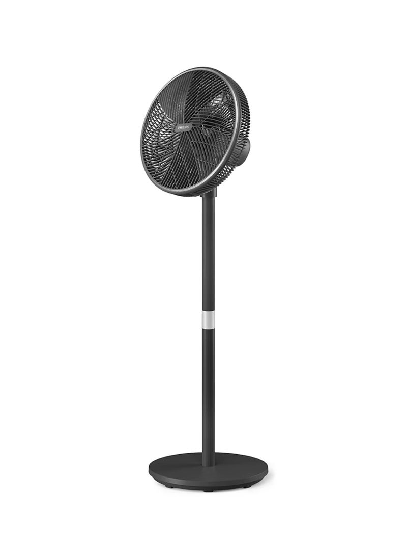 Philips Pedestal Fan 3000 Series 2 Years Warranty 48 W CX3550/00 Black - Image 2