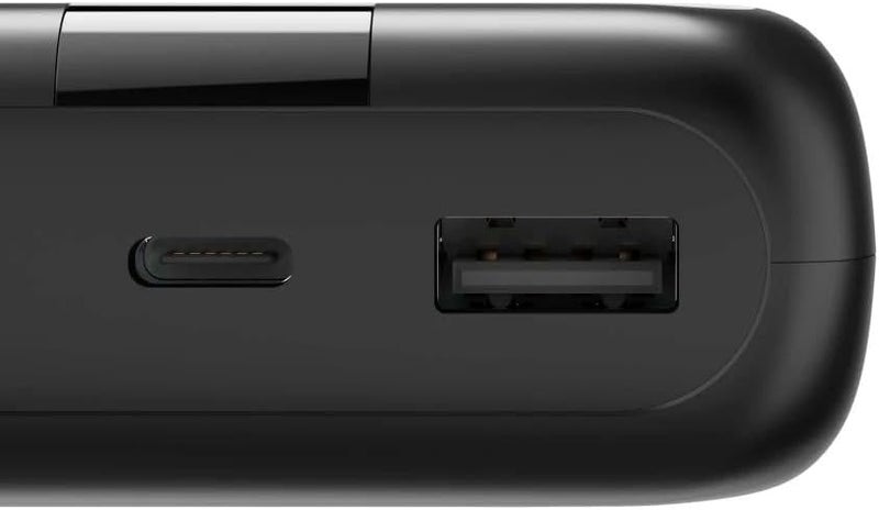 Hama Performance 20000mAh Power Bank Portable Charger with LED Display USB-C PD Fast Charging 3-Port External Battery Pack for iPhone Samsung Android Tablet Laptop Anthracite Grey - Image 4
