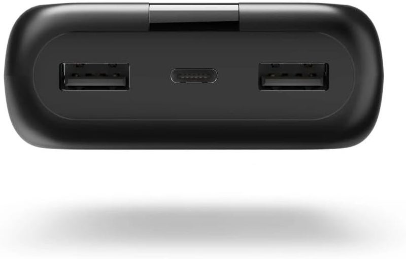 Hama Performance 20000mAh Power Bank Portable Charger with LED Display USB-C PD Fast Charging 3-Port External Battery Pack for iPhone Samsung Android Tablet Laptop Anthracite Grey - Image 1