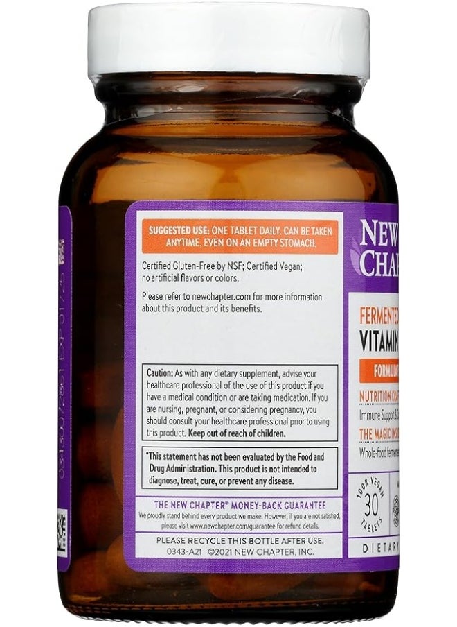 New Chapter Fermented Vitamin C Cap 30S  - Image 4