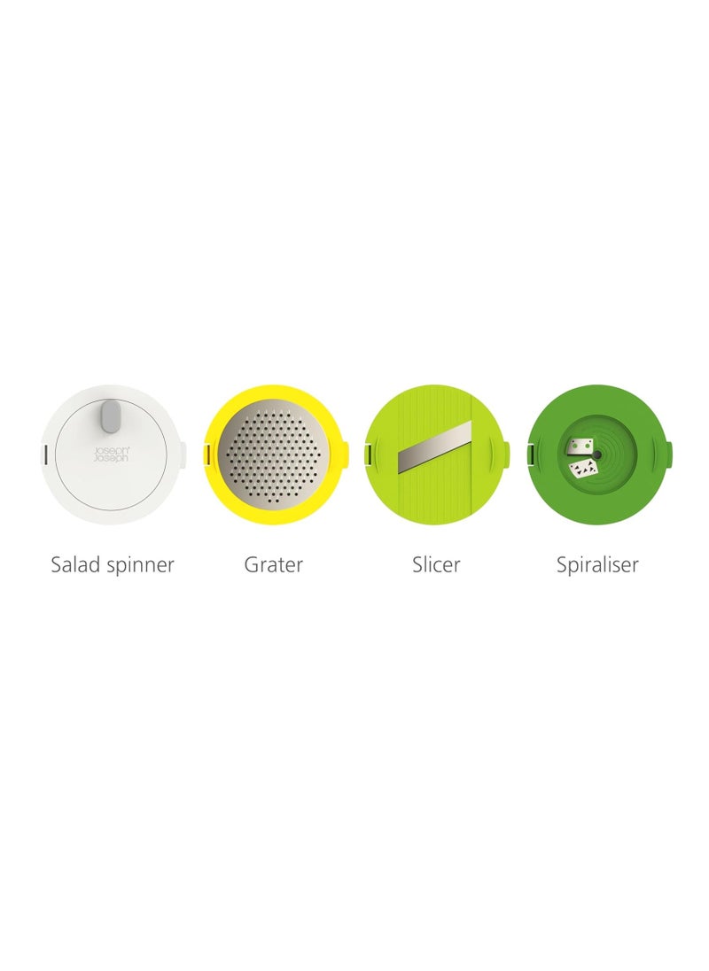 Joseph Joseph - Joseph Joseph Multi-Prep 4-Piece Salad Preparation Set - Multicolor - Image 1