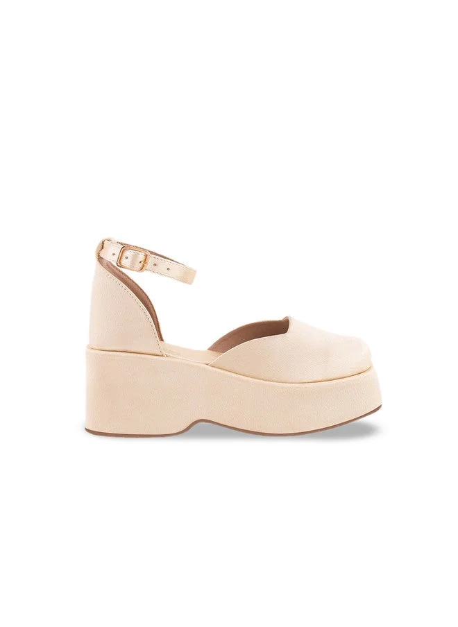 شوتوبيا Shoetopia Girls Backstrap Flatform Heels