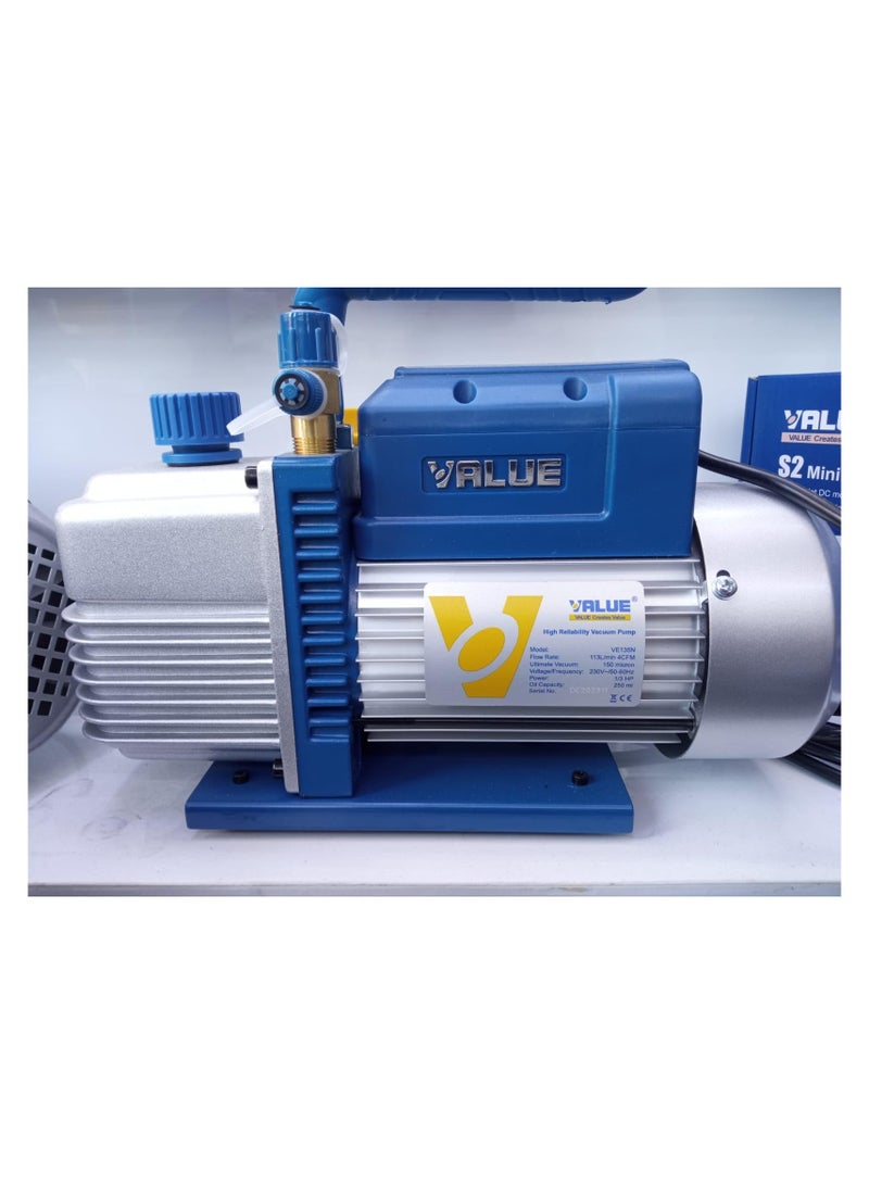 VALUE Vacuum Pump 1/3HP VE-135N - Compact and Reliable Vacuum Solution for Various Applications… - Image 1