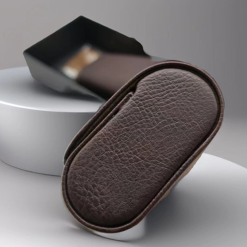 Anti-Pressure Handmade Pu Sunglasses Case, Anti-Fall, Portable Set For Men And Women, Suitable For Prescription Sunglasses, Storage For Sunglasses - Image 3