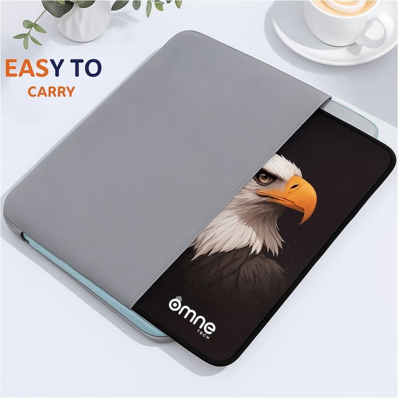 omne TECH Mousepad for Desk | Smooth Waterproof Surface, Anti-Slip Rubber Base, Durable & Comfortable Mouse Pad for Office, Laptop & Computer (White) - Image 5