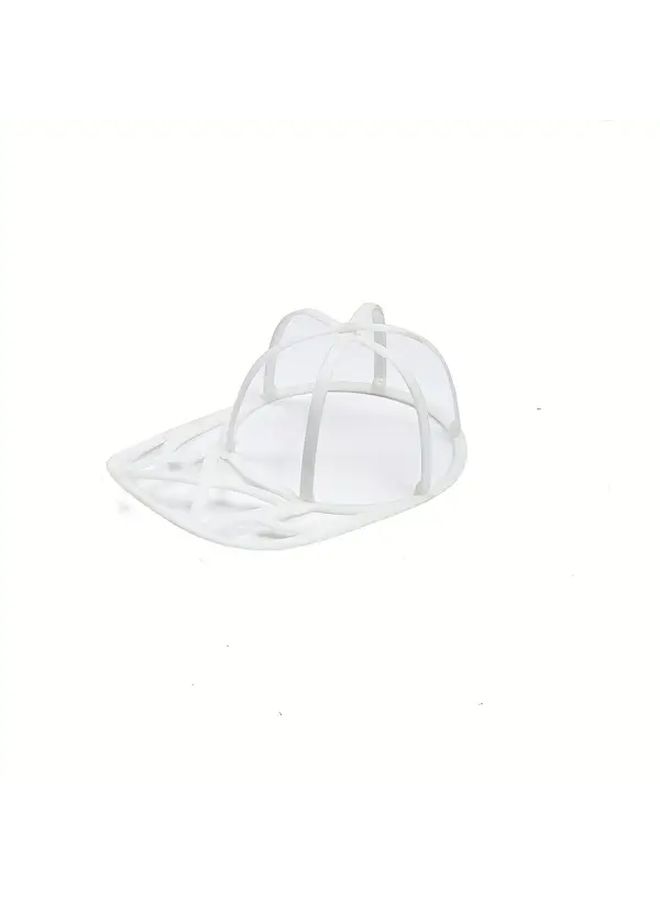 Durable Hat Washing Bag 2pcs Set with Support Stand Mesh Laundry Storage - Image 2