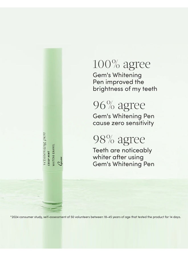 GEM Whitening Pen PAP Crisp Our Cult-Favourite, Sensitivity-Certified Whitening tool - Mint - Image 5