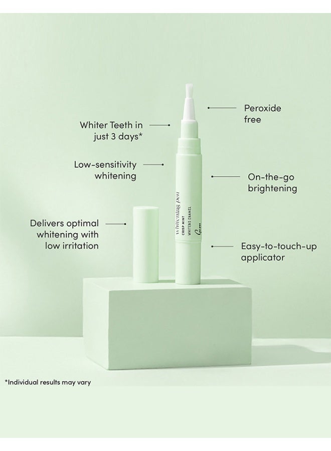 GEM Whitening Pen PAP Crisp Our Cult-Favourite, Sensitivity-Certified Whitening tool - Mint - Image 4