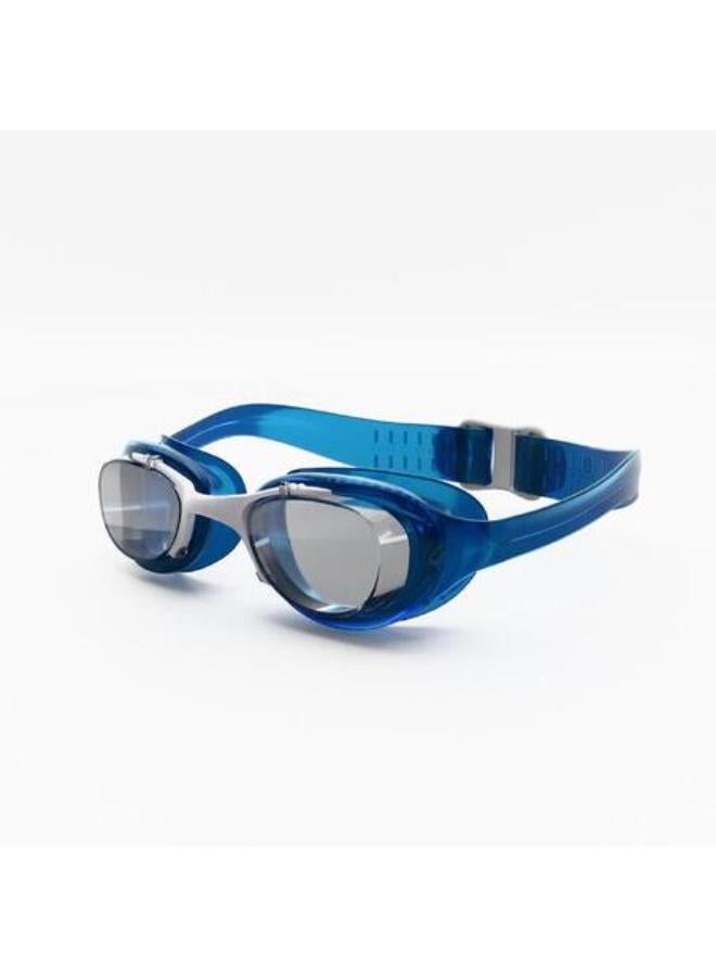 NABAIJI Swimming goggles xbase - clear lenses - kids’ size - blue white - Image 1