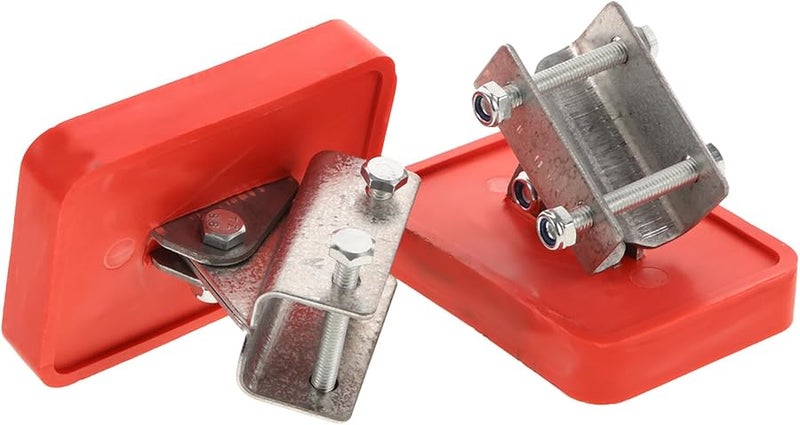 2Pcs Anti Slip Ladder Feet Pads Thickened Rubber Replacement Mats for Stable Support Floor Protection - Image 1