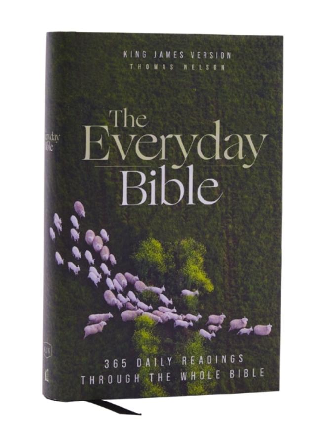 KJV, The Everyday Bible, Hardcover, Red Letter, Comfort Print : 365 Daily Readings Through the Whole Bible 