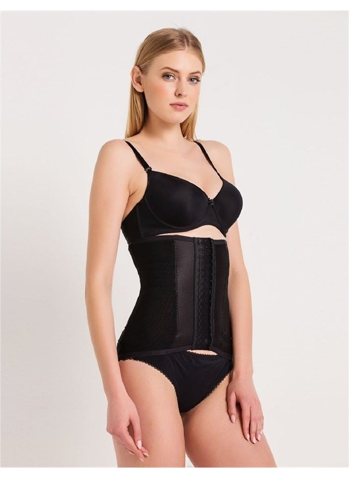 Magic Form 9821 Half Waist Corset - Black  - Image 1