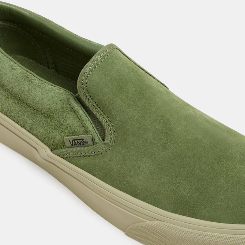 VANS Green Classic Slip-On Unisex Shoes  | Best Price UAE