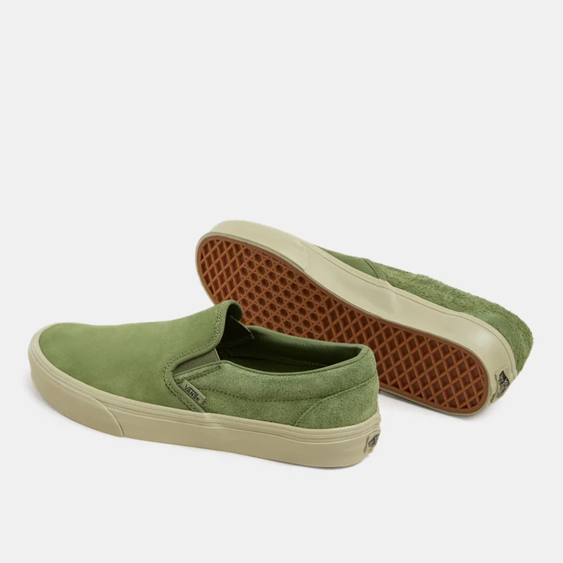 VANS Green Classic Slip-On Unisex Shoes  | Best Price UAE