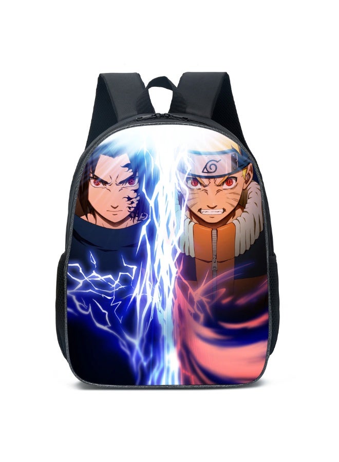 Naruto cartoon anime backpack schoolbags for teenagers and elementary school students men and women leisure sports backpacks - Image 1