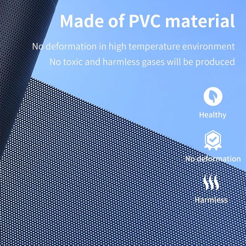 YIMATEECO PC Dust Filter 400x300mm, 4Pack DIY PC Case Dust Mesh Filter PVC Dustproof Filter Cover Cooler Fan Grills with Magnetic Strip for Computer PC Case Speaker(PVC, 400 * 300mm, 4pcs, Black) - Image 5
