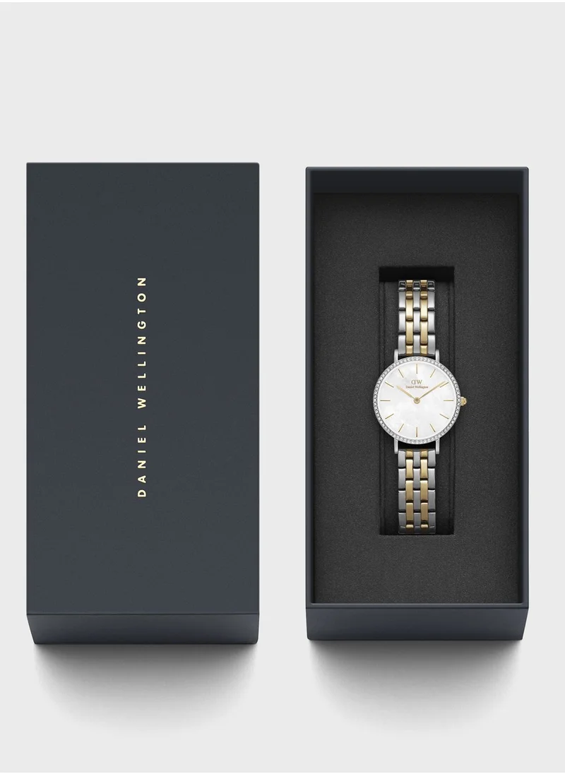 دانيال ولينغتون Petite Steel Strap Analog Watch