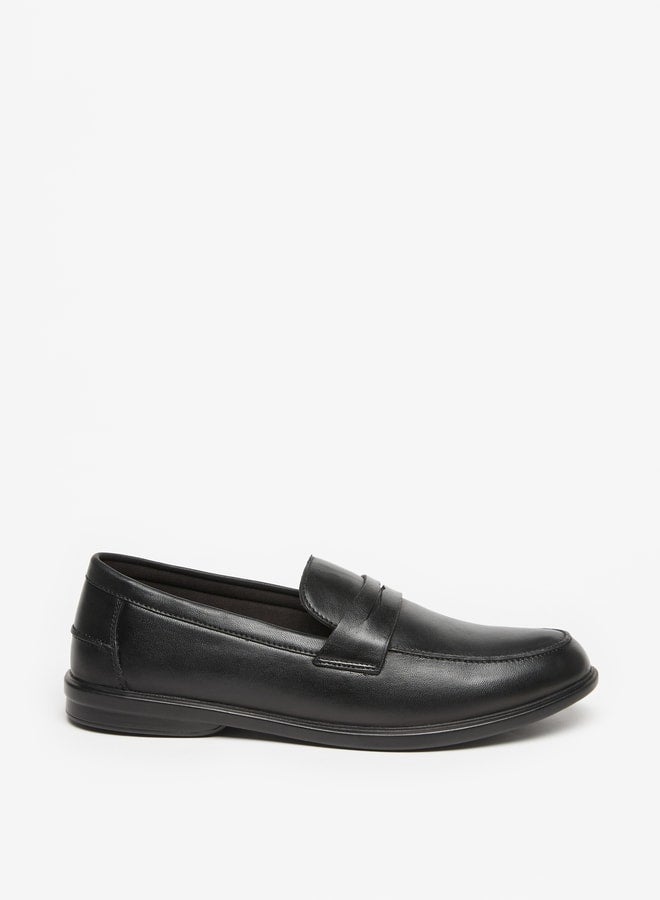 LBL by Shoexpress Solid Slip-On Loafers - Image 1