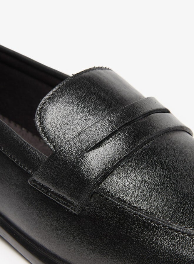 LBL by Shoexpress Solid Slip-On Loafers - Image 5