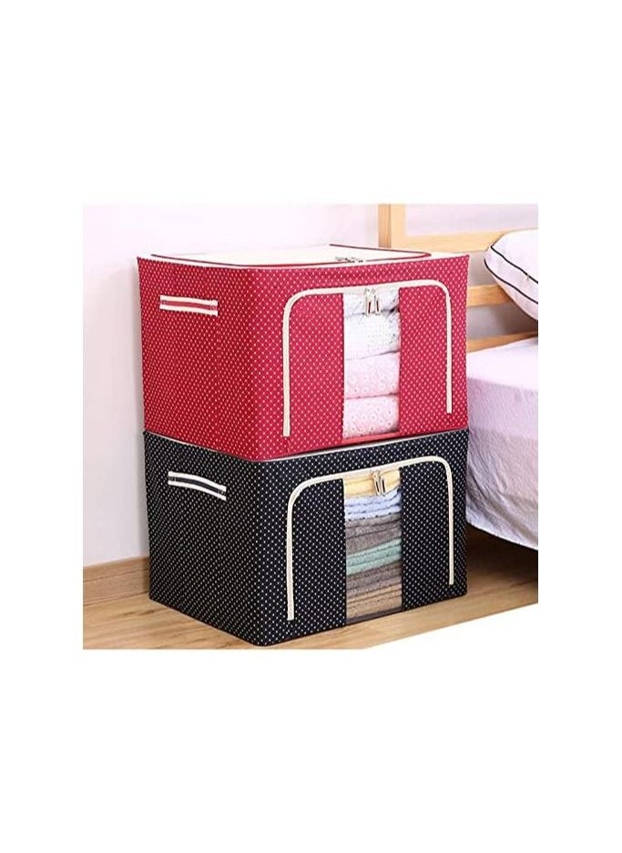 Generic Oxford fabric Living Box Storage Boxes for Clothes Cover Bags Foldable Fabric Storage Boxes Assorted Shapes  - Image 4