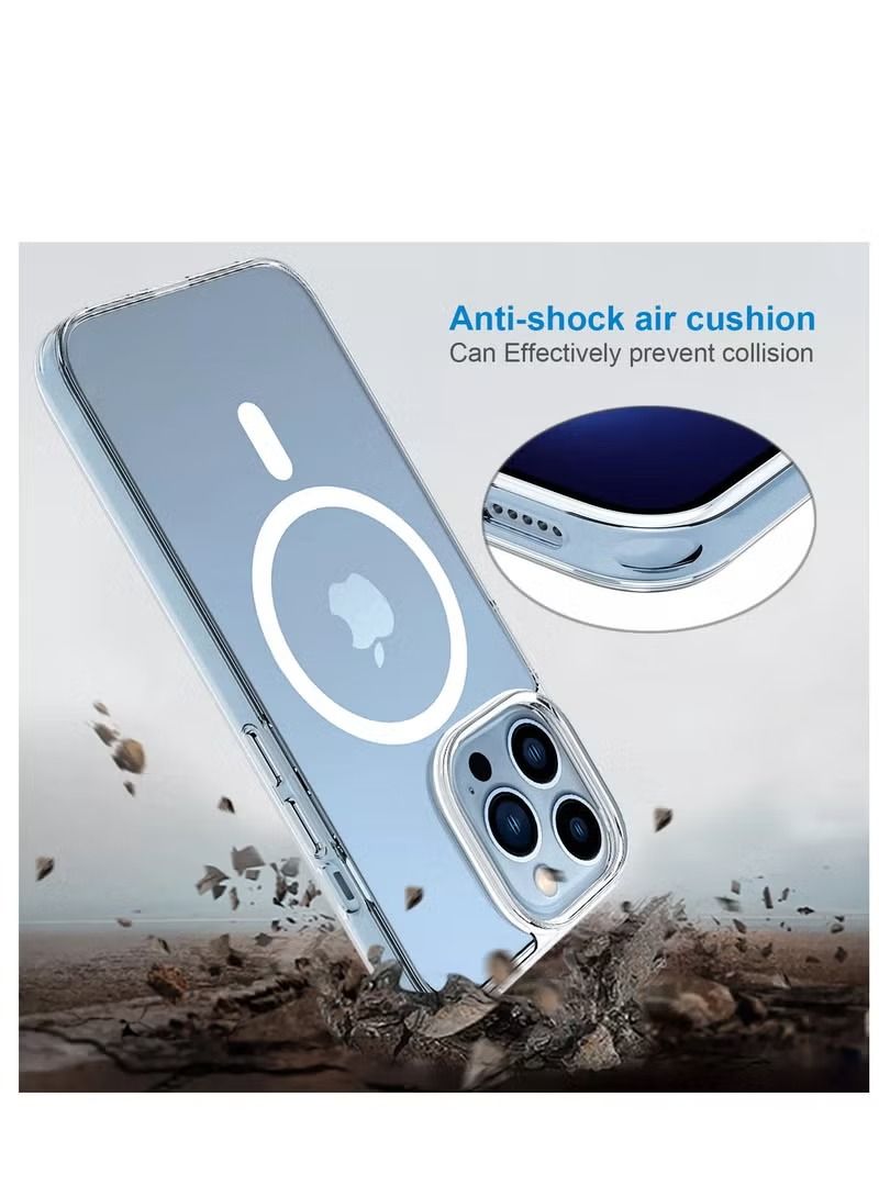 vesus magsafe Clear Case Premium Quality TPU magsafe Case Support magsafe Charging 6.1 Inch Case for 13 Pro iPhone 13 Pro  - Image 3