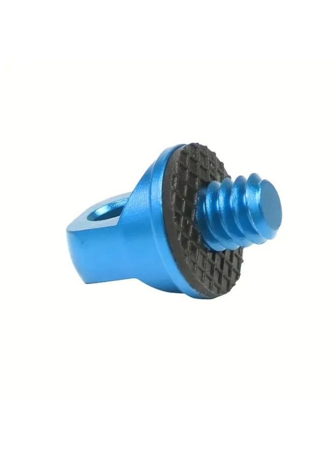 Red Aluminum Alloy Hand Cranked Lifting Ring Screw 1 4 20 For Cameras Selfie Sticks With Hanging Rope - Image 5