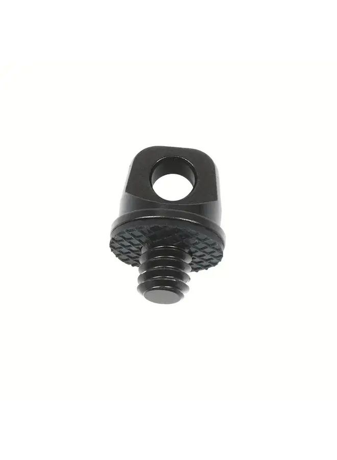 Red Aluminum Alloy Hand Cranked Lifting Ring Screw 1 4 20 For Cameras Selfie Sticks With Hanging Rope - Image 3