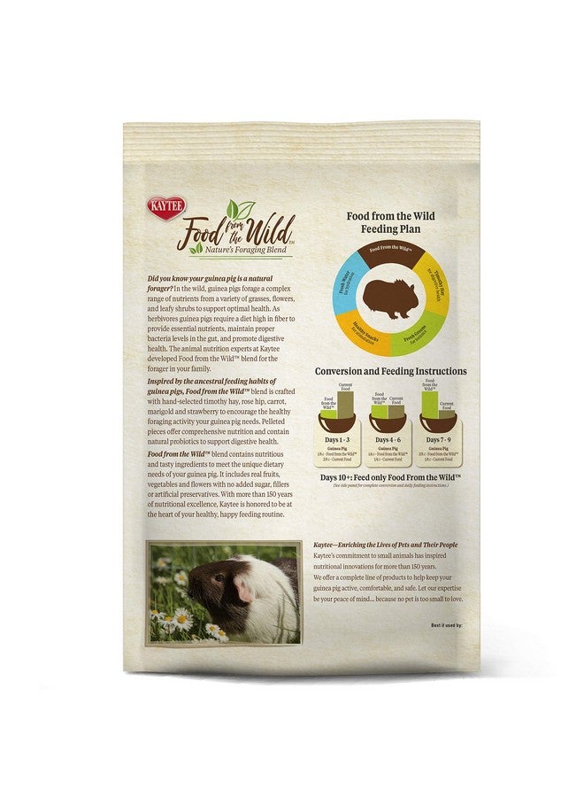 Kaytee Food from The Wild Natural Pet Guinea Pig Food, 4 Pound - Image 2