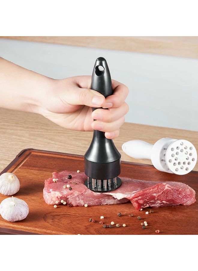 Meat Tenderizer Tool Set of 2 with 16 Stitches Needle Design - Image 5
