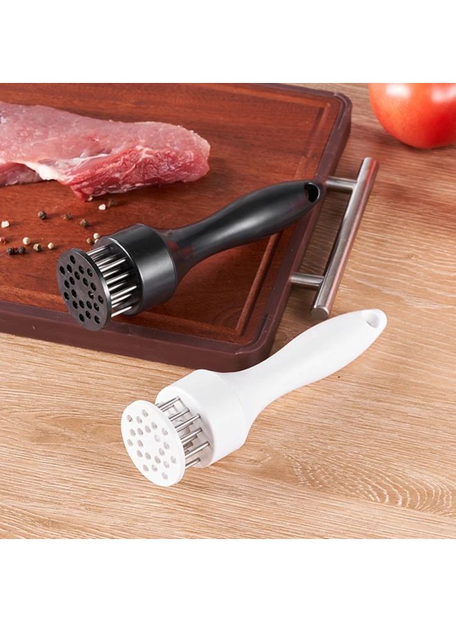 Meat Tenderizer Tool Set of 2 with 16 Stitches Needle Design - Image 4