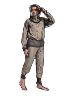 Excefore 4 Piece Mosquito Net Suit Stay Protected from Mosquitoes Lightweight Breathable Mesh Clothing for Men Women Ideal for Fishing Hiking Camping Farming and Gardening  - Image 1