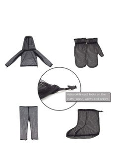 Excefore 4 Piece Mosquito Net Suit Stay Protected from Mosquitoes Lightweight Breathable Mesh Clothing for Men Women Ideal for Fishing Hiking Camping Farming and Gardening  - Image 2