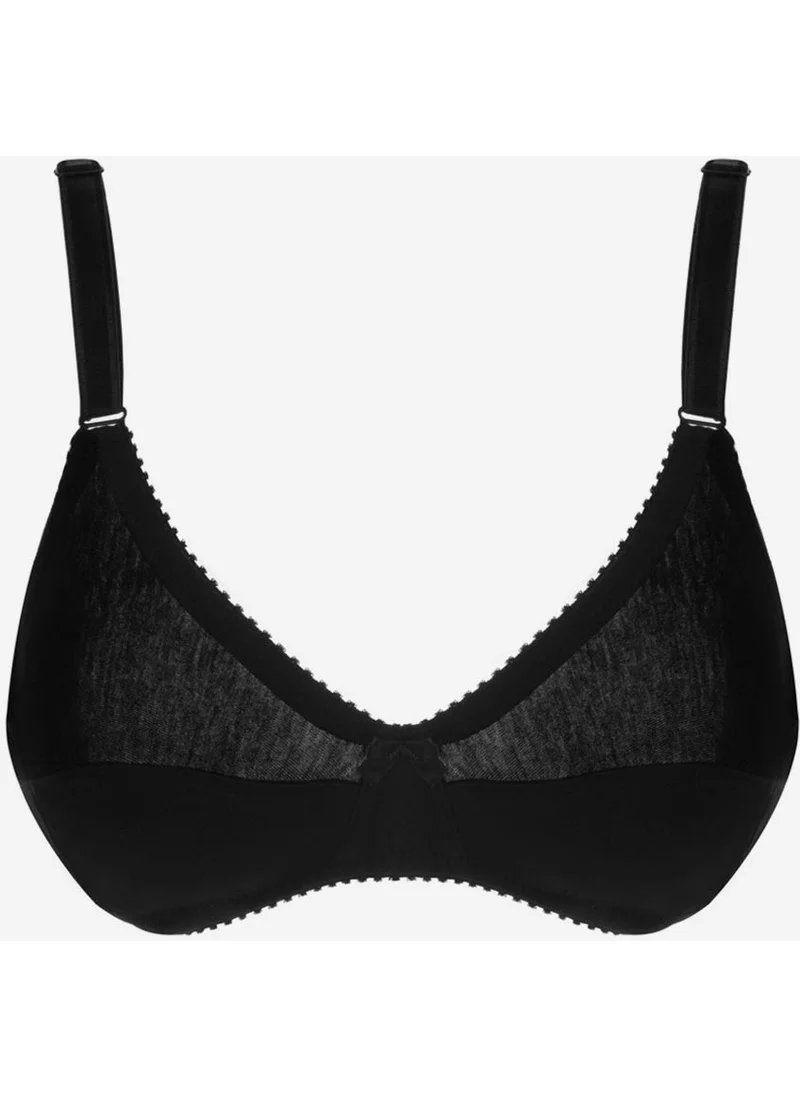 Ayyıldız Crescent Star 556 Black Bra
