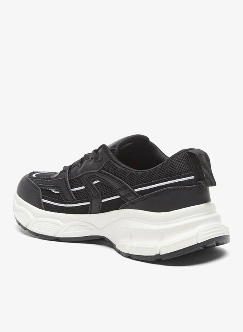 فلورا بيلا من شو إكسبرس سنيكرز بانل منخفض الكاحل برباط