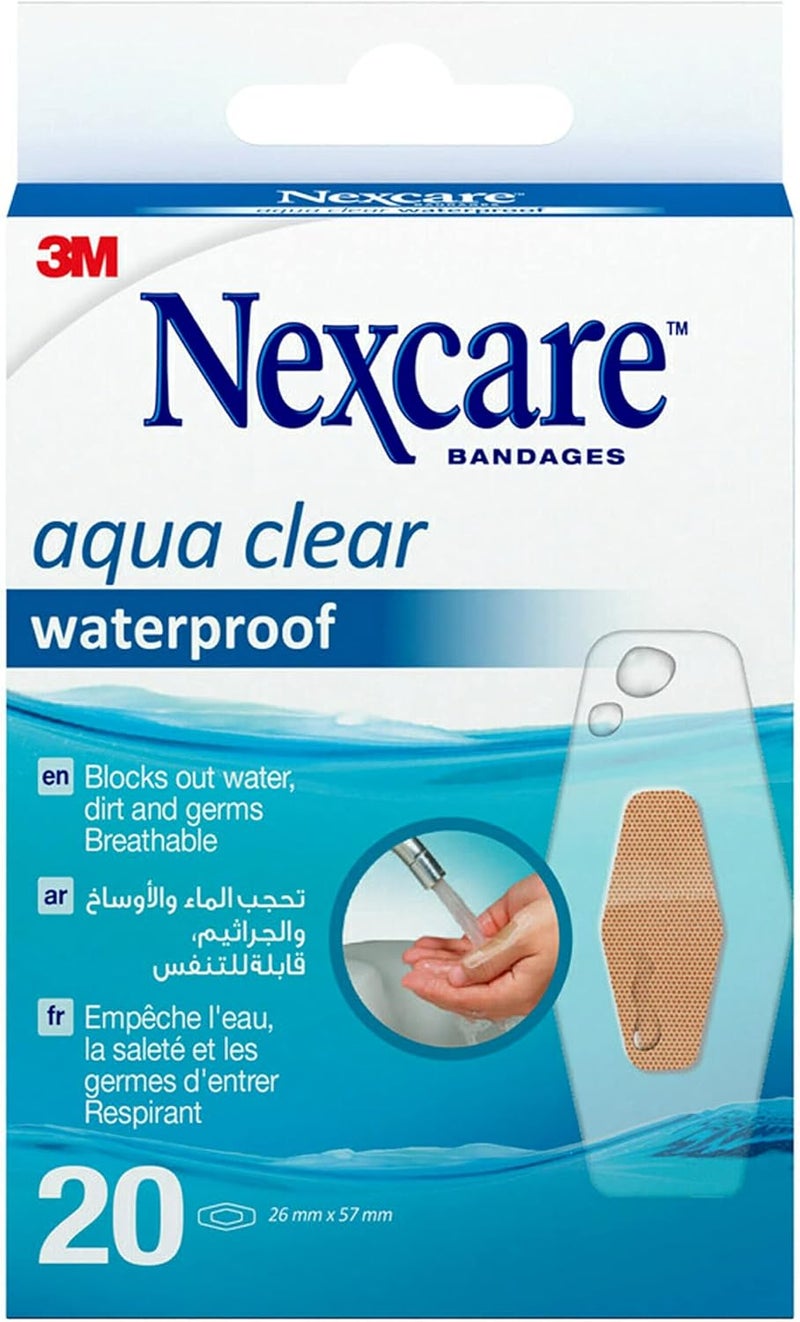 Nexcare لصقات نيكسيكير أكوا كلير المقاومة للماء - Image 1