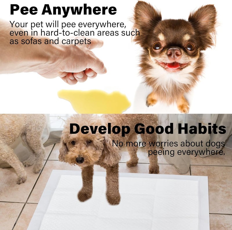 Jonyee Basics Dog and Puppy Pee Pads with 4-Layer Leak-Proof and Quick-Dry Design for Potty Training, 13” x 17” Ultra Absorbent Disposable Changing Pads for Small Pets -Pink(50 Count) - Image 5
