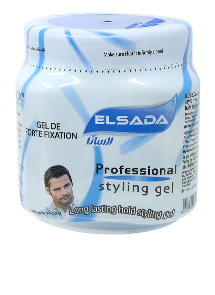 Elsada Professional styling gel Blue 1000ml 