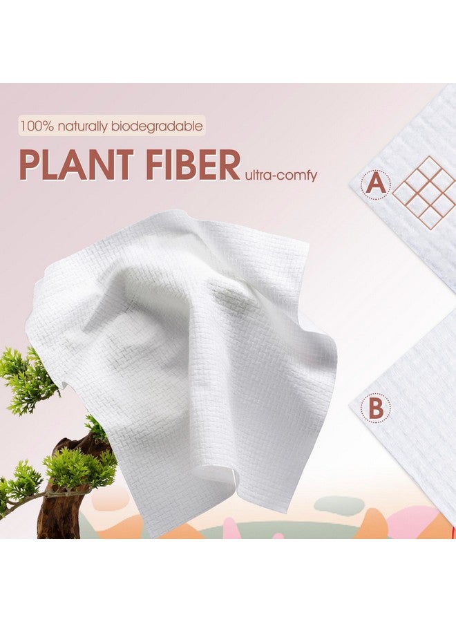 optxpnd Disposable Face Towel Face Cloth 2023 Newest Thicker Large Size 10X12Face Towelettes Disposable For Washing Face Clean Skin Towels Facial Towels Disposable Clean Towels - Image 4