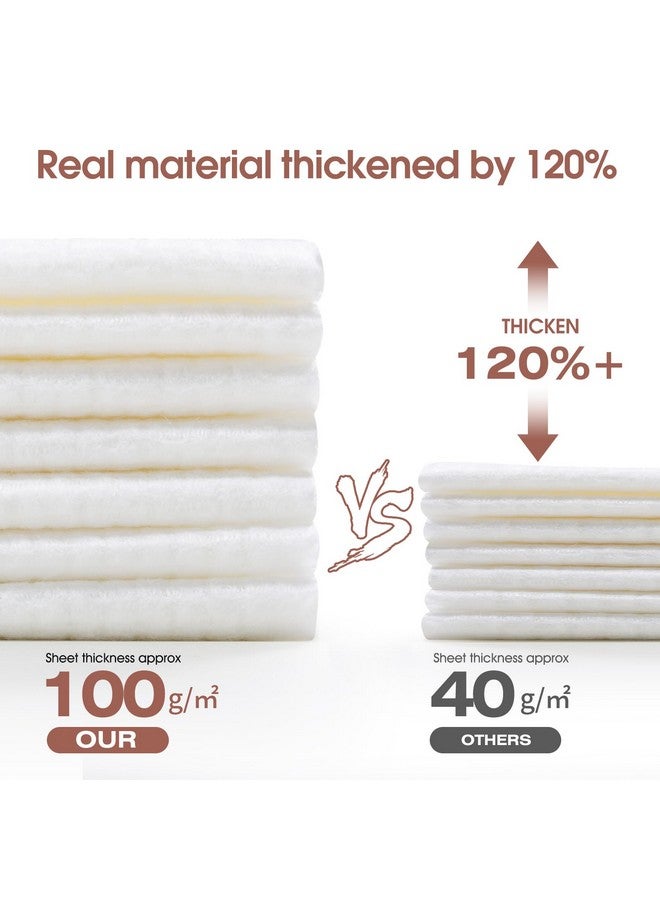 optxpnd Disposable Face Towel Face Cloth 2023 Newest Thicker Large Size 10X12Face Towelettes Disposable For Washing Face Clean Skin Towels Facial Towels Disposable Clean Towels - Image 3